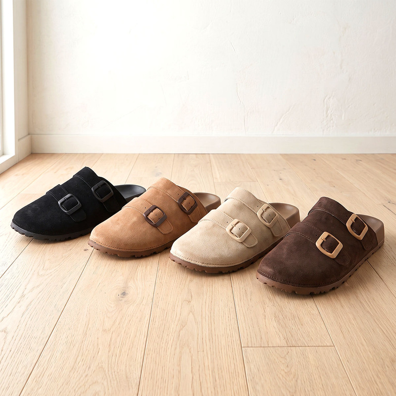 Slip On Mule Flat - Sabots décontractés unisexe printemps-été, mules pour