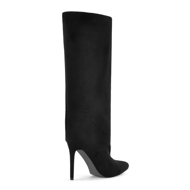 Onlymaker Bottes noires en fau - Women'S Shoes X Wide avis et prix