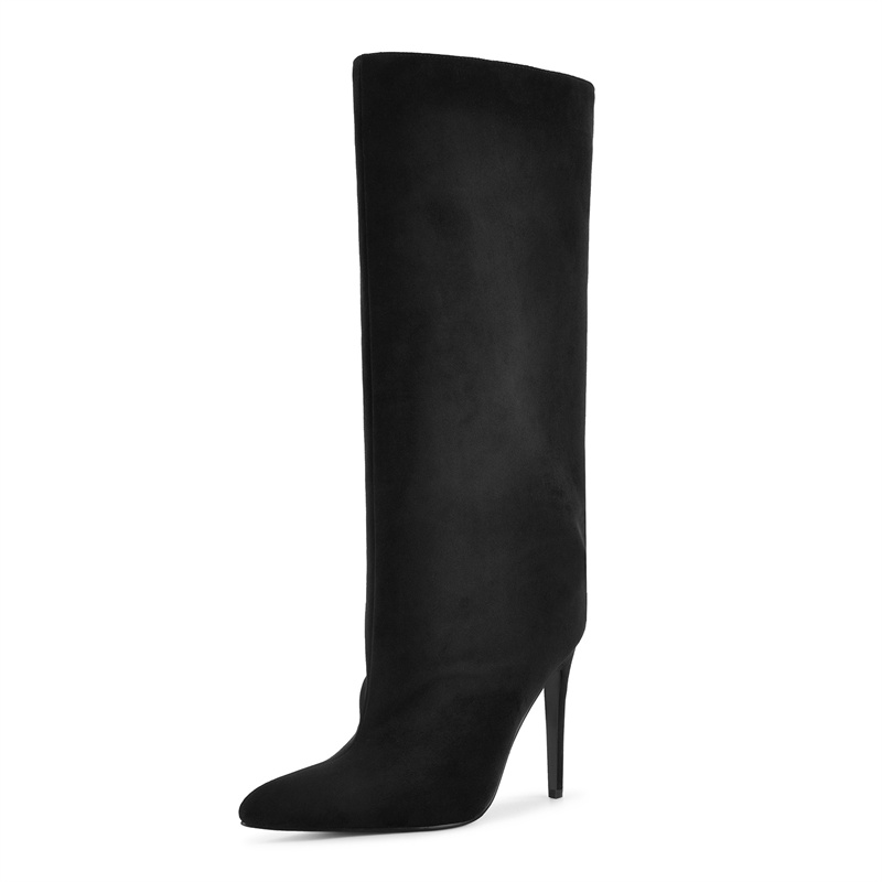 Onlymaker Bottes noires en fau - Women'S Shoes X Wide avis et prix