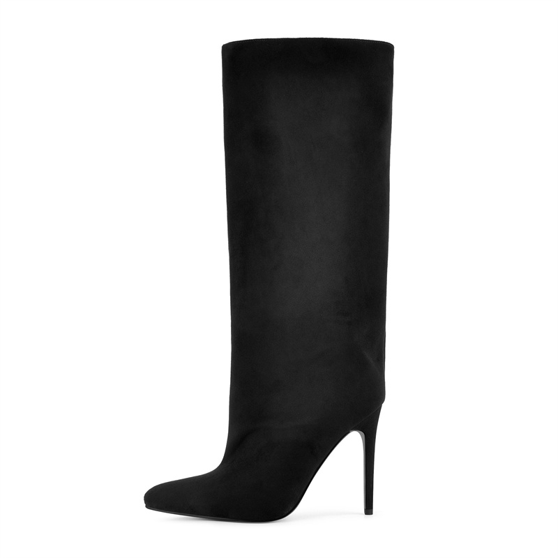 Onlymaker Bottes noires en fau - Women'S Shoes X Wide avis et prix