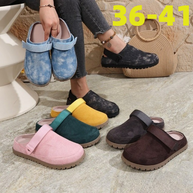Nouvelles mules en daim pour f - Slip On Mule Flat avis et prix