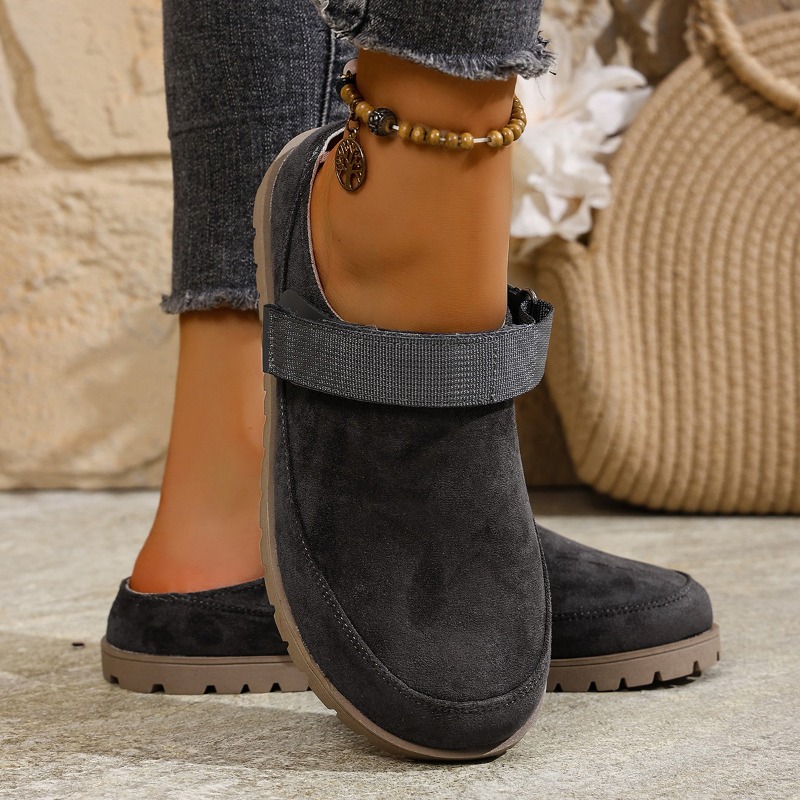 Nouvelles mules en daim pour f - Slip On Mule Flat avis et prix