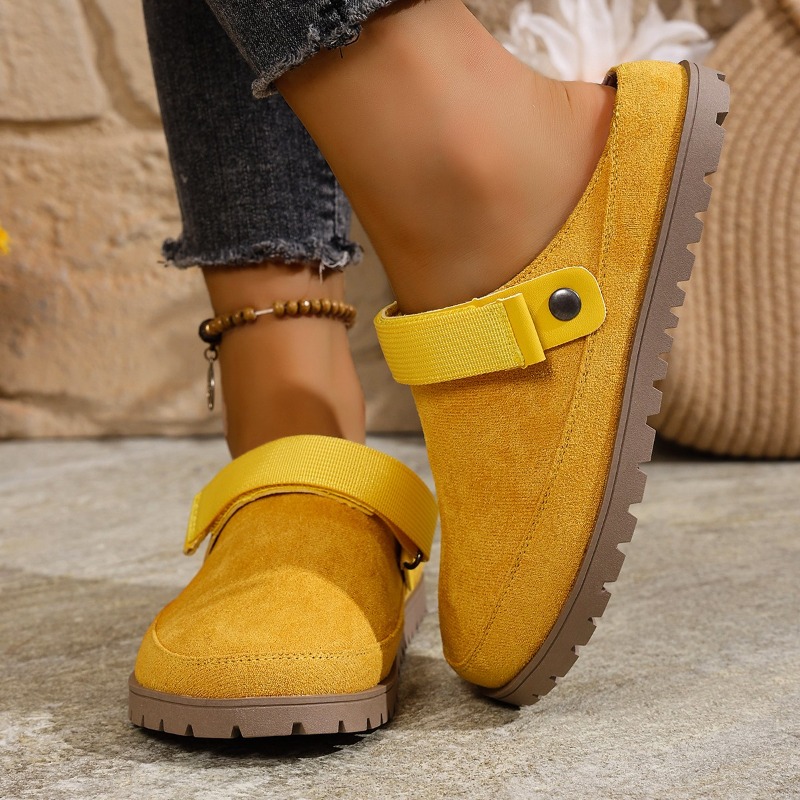 Nouvelles mules en daim pour f - Slip On Mule Flat avis et prix