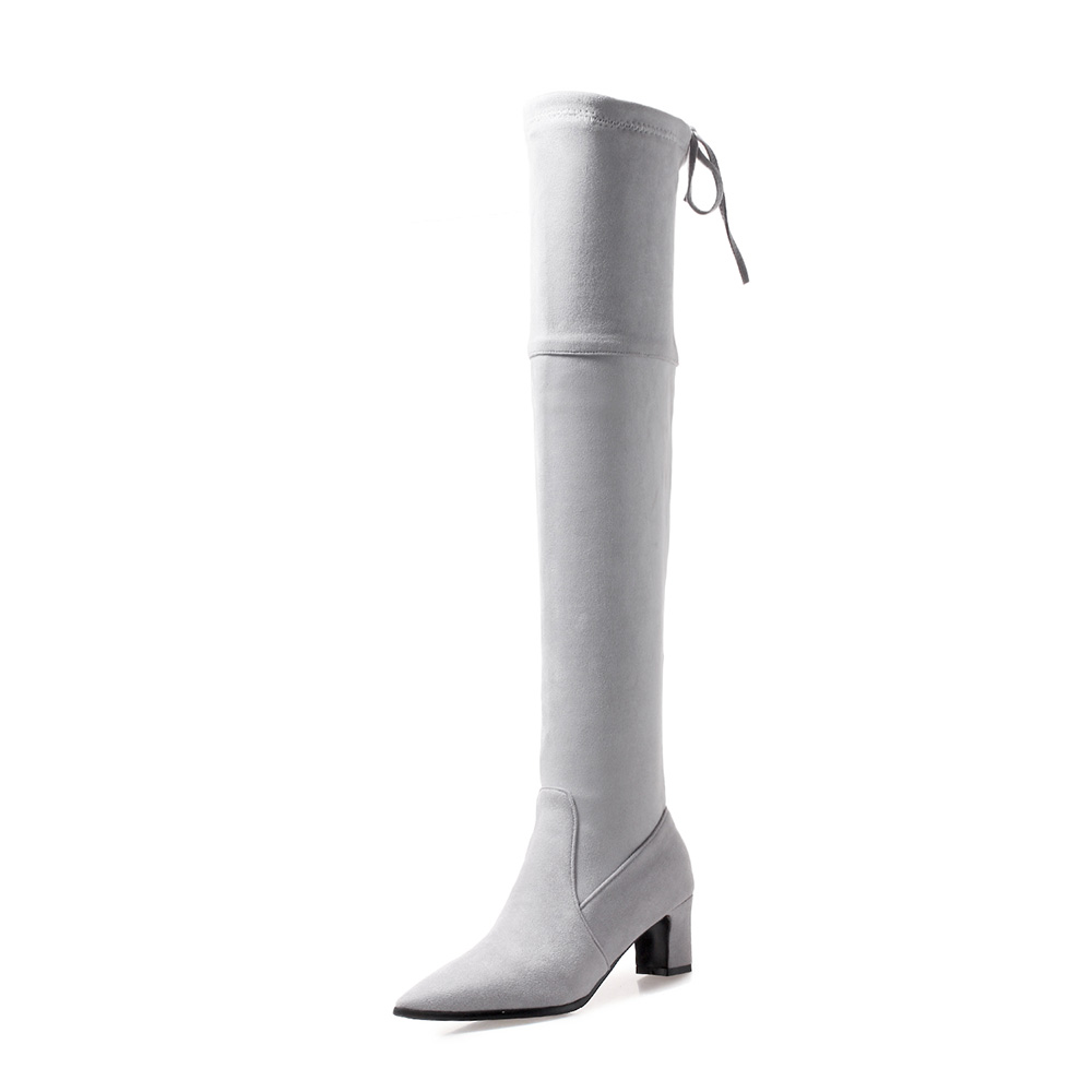 Cuissardes hautes à bout point - Women'S Shoes Big Feet avis et prix