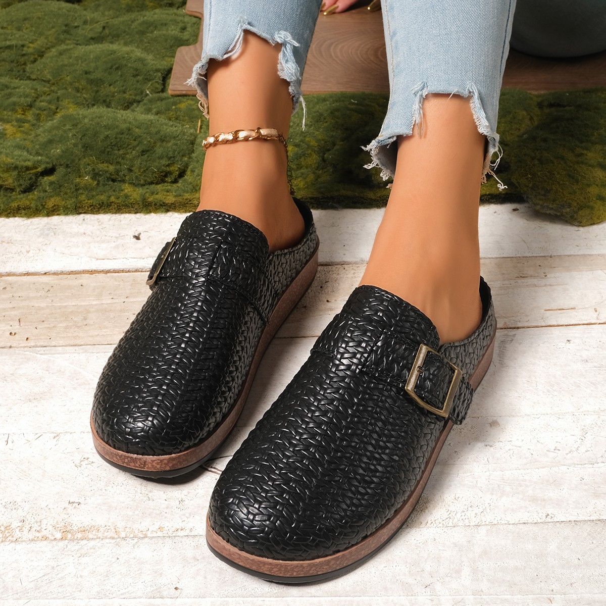 Chaussures pour femmes à semel - Slip On Mule Flat avis et prix