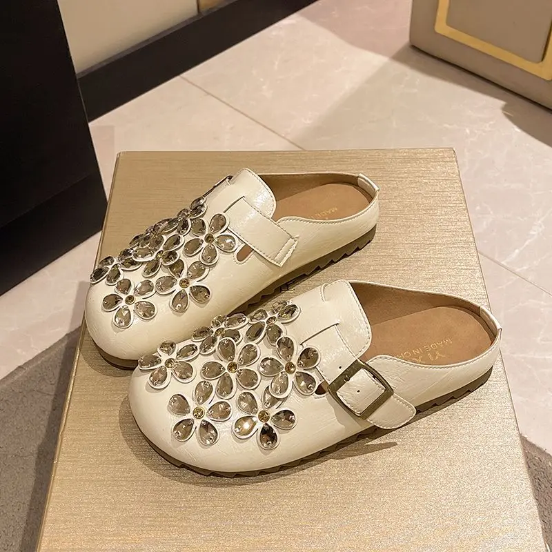 Mules sabots à bout fermé pour - Slip On Mule Flat avis et prix