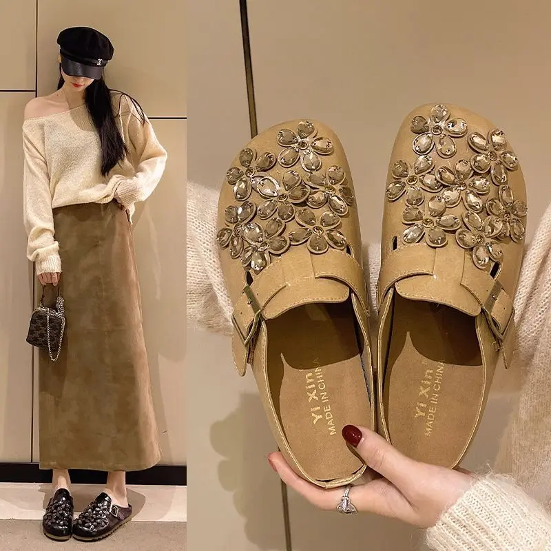 Mules sabots à bout fermé pour - Slip On Mule Flat avis et prix