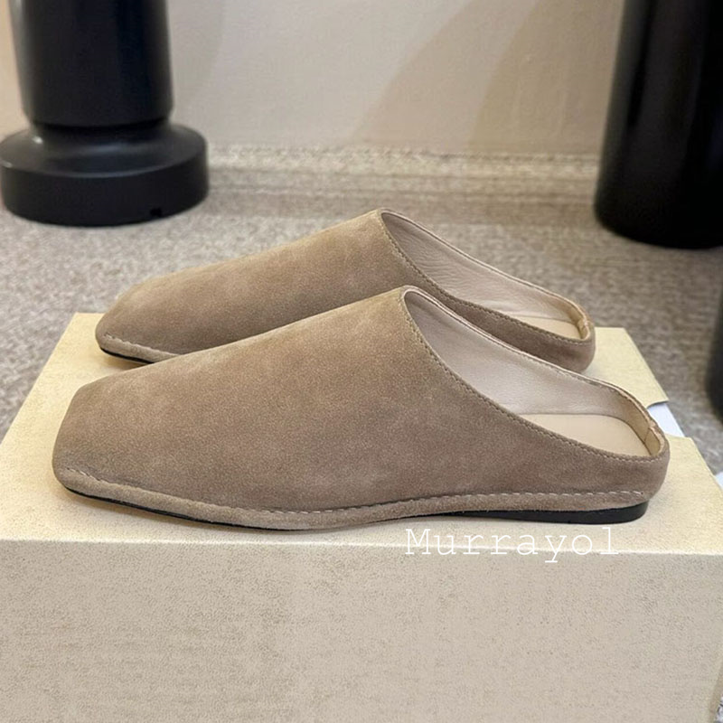 Mules plates en cuir véritable - Slip On Mule Flat avis et prix