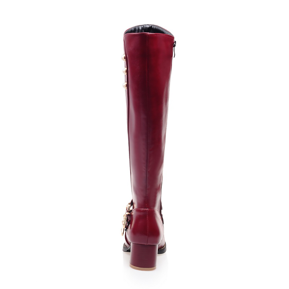 Bottes de moto au genou pour f - Women'S Shoes Big Feet avis et prix