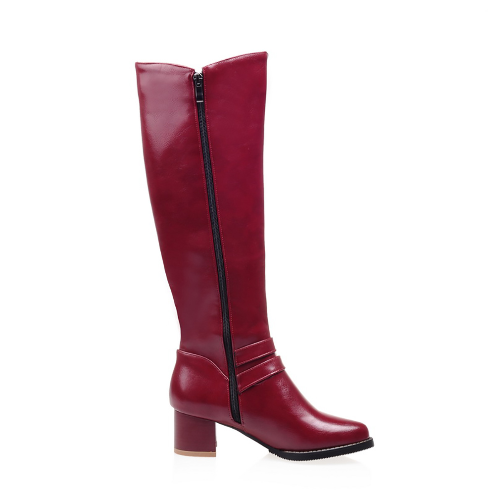 Bottes de moto au genou pour f - Women'S Shoes Big Feet avis et prix