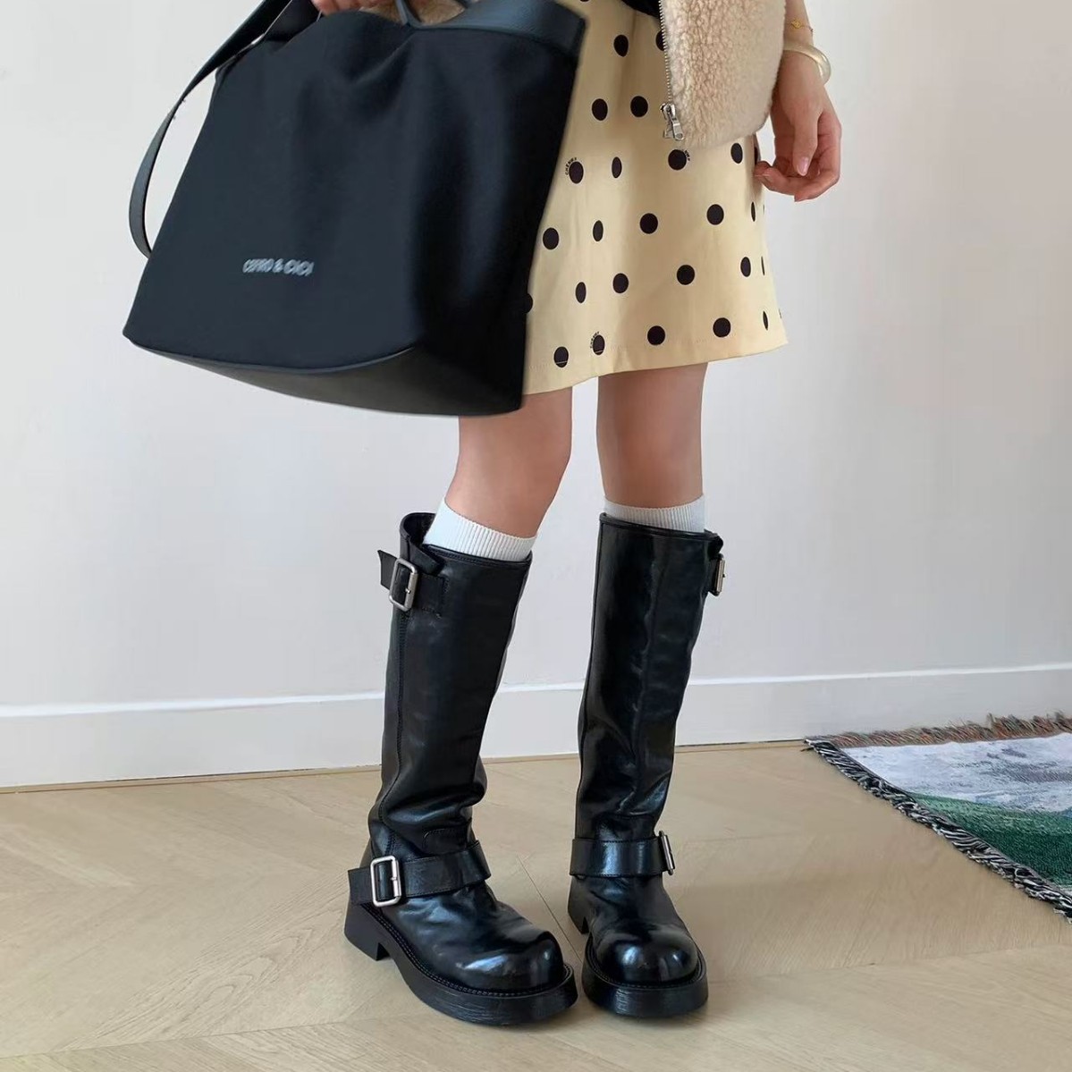 Bottes longues décoratives ave - Women'S Shoes X Wide avis et prix