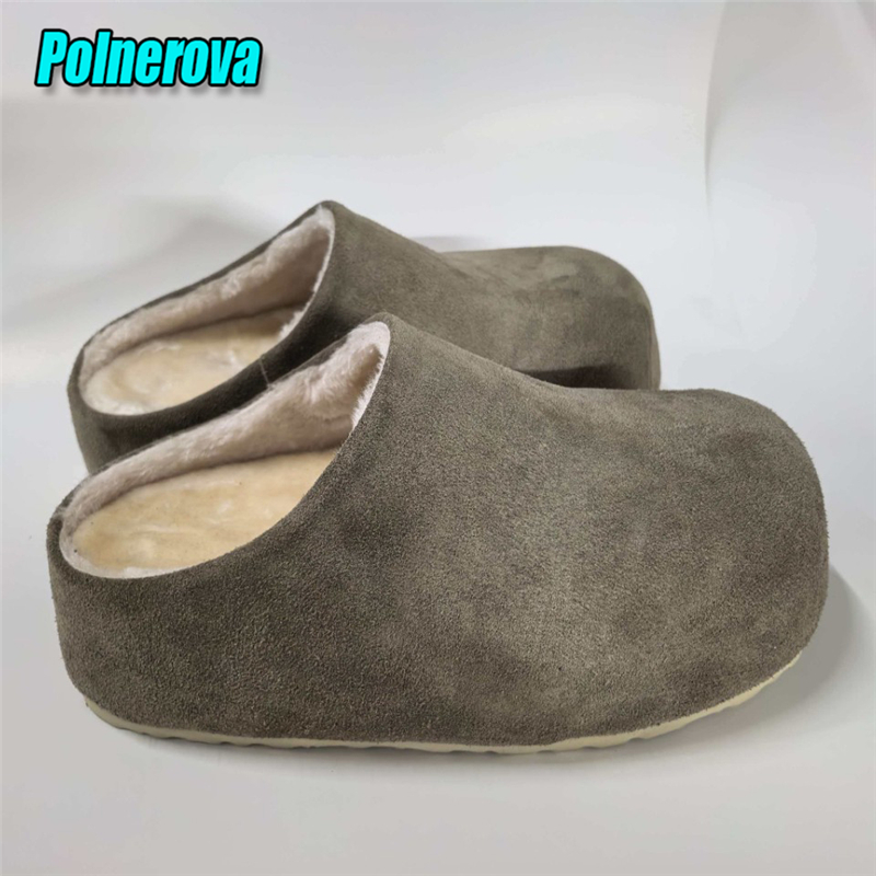 Mules plates en daim moelleuse - Slip On Mule Flat avis et prix
